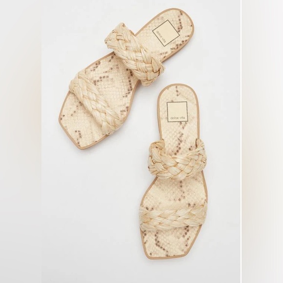 Dolce Vita Shoes - Dolce Vita Indy Raffia Sandals Women’s Size 6
